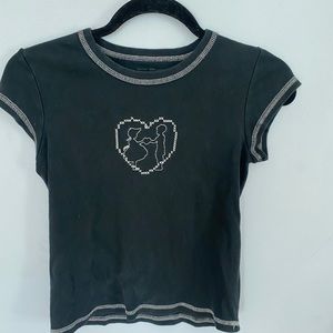 Brandy Melville Top! Valentine’s Day theme’